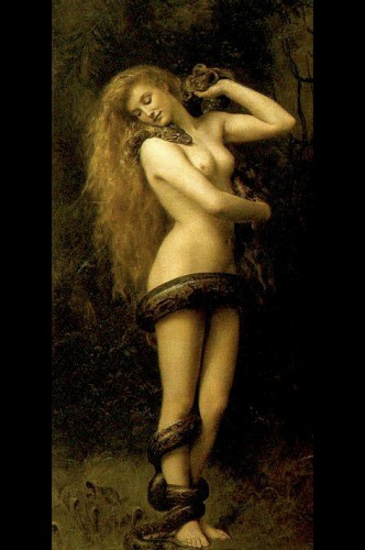 Victorian painter John Collier’s Lilith as archetypal ‘femme fatale’: marriage wrecker and syphilitic whore