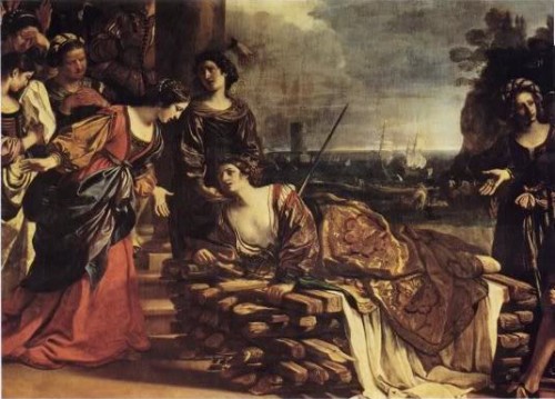 Death of Dido, Guercino