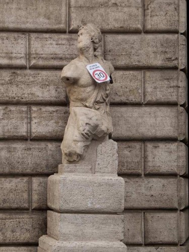 The Pasquino statue, Rome