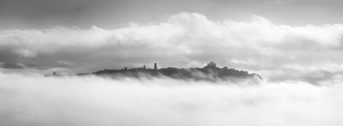 Orvieto Umbria fog