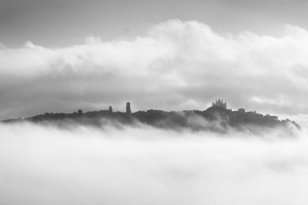 Orvieto Umbria Fog