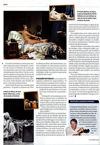 Sábado magazine: Painting with a Camera - Pintar com uma câmara - Patrick  Nicholas-Fine Art Photographer