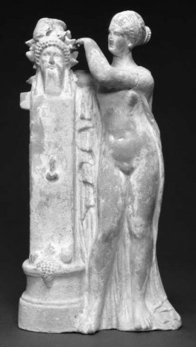 Aphrodite crowning a Herm