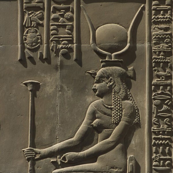 Hathor seated